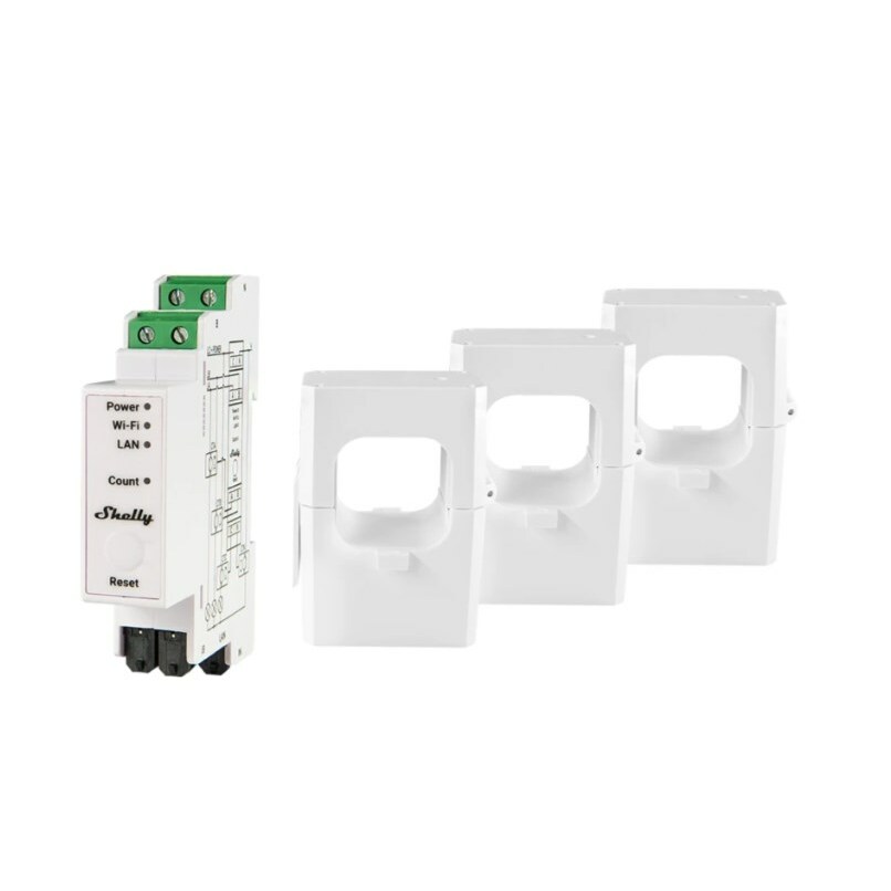 Shelly  Pro 3EM-400A energy cost meter
