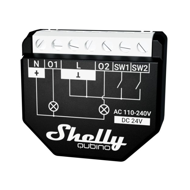 Shelly Qubino WAVE 2PM Smart switch