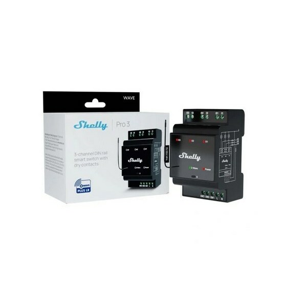 Shelly Qubino Wave Pro 3 3-channel