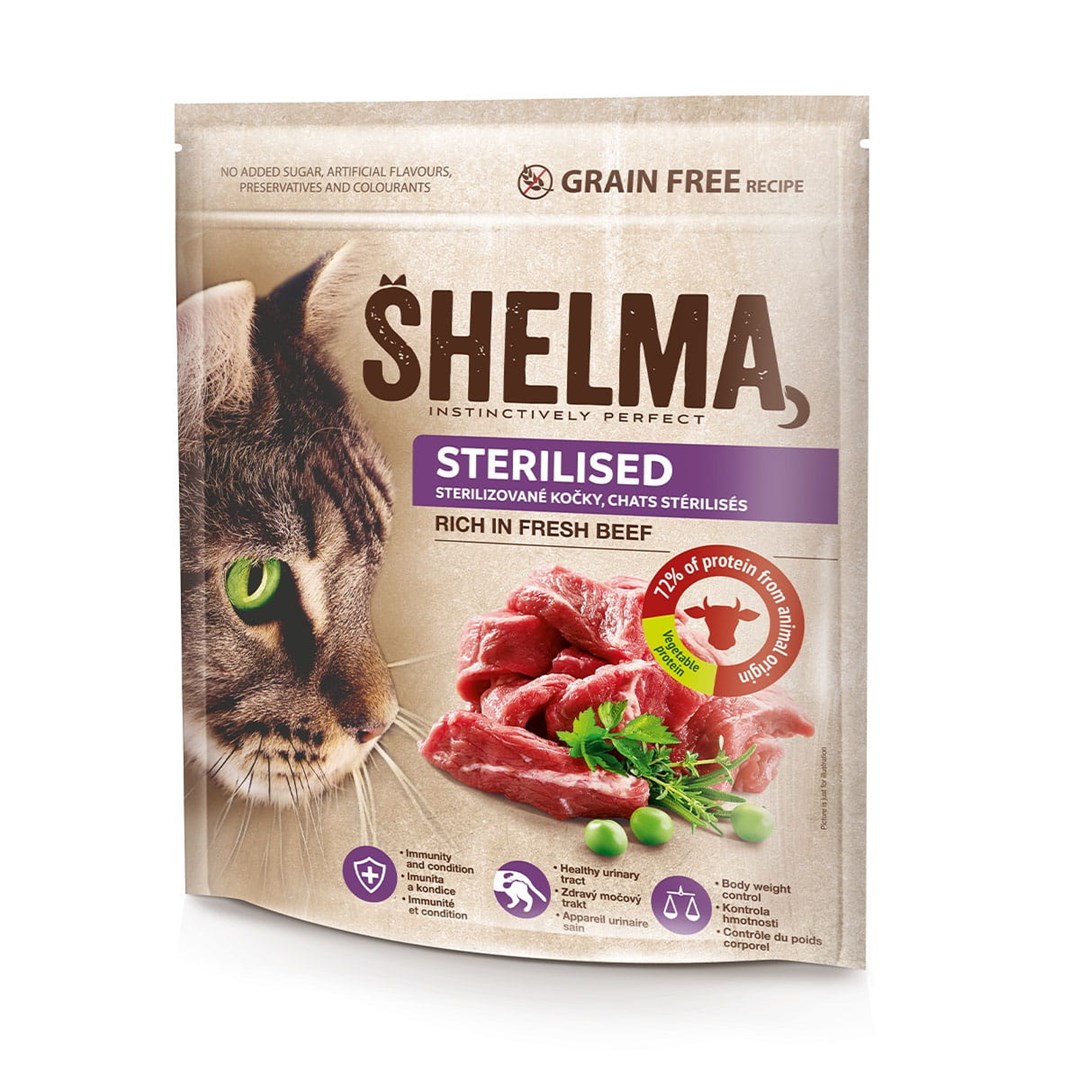 SHELMA Sterilised Rich in beef -