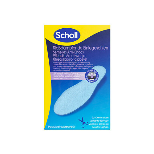 Scholl Shock Reducer Shock-absorbing Insoles (