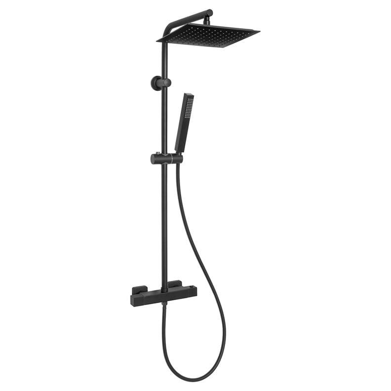 No name SHOWER COLUMN SVART TERMOSTATIC