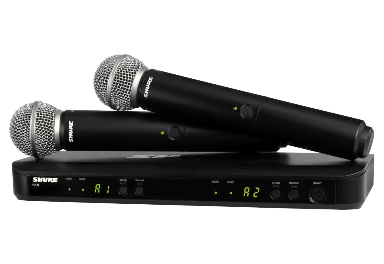 SHURE BLX288E/SM58-H8E - wireless system with