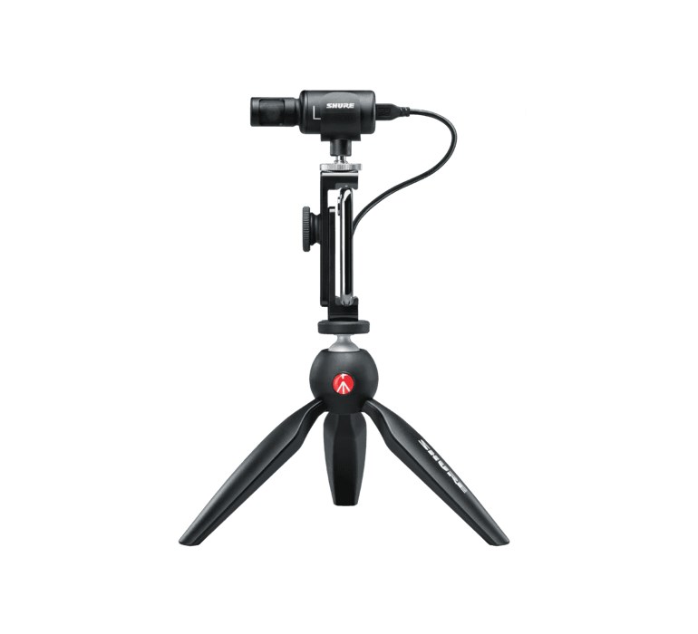 SHURE MV88+ VIDEO KIT Black Table