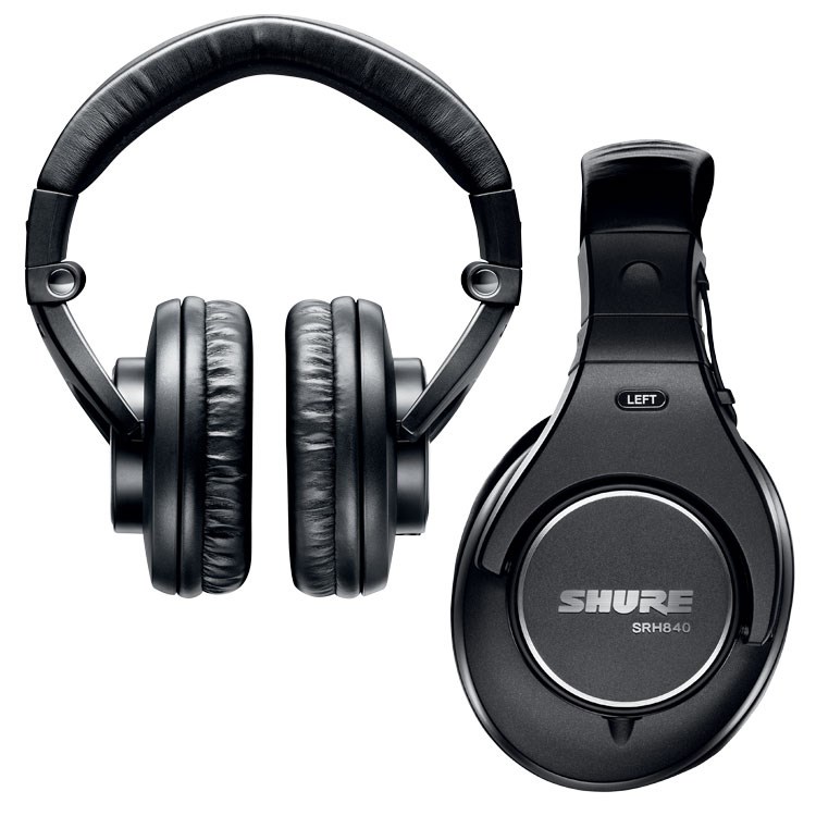 SHURE SRH840 Headphones Wired Black |
