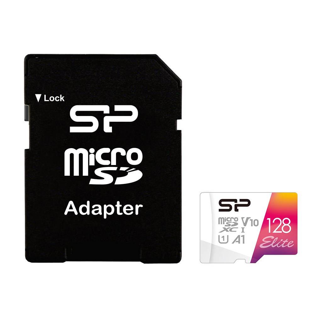 Silicon Power  Elite 128 GB MicroSDXC
