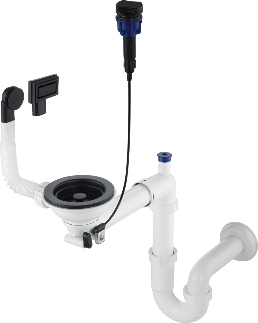 Deante Siphon for 1-bowl granite sink