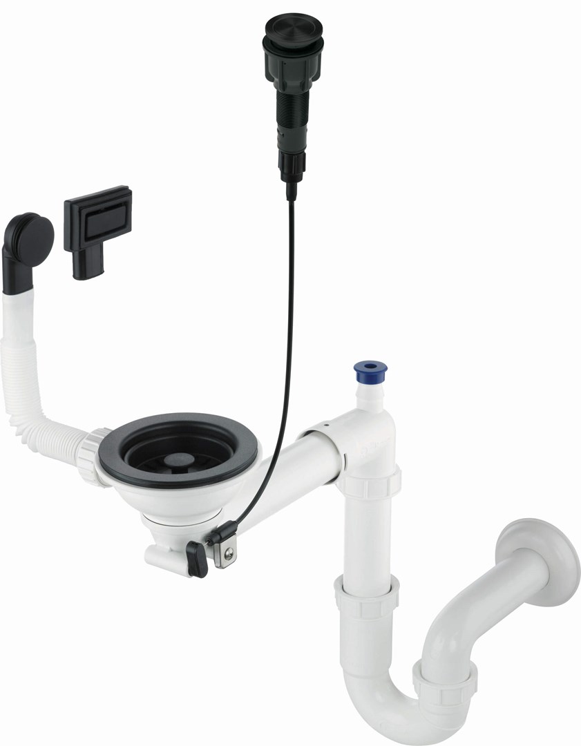 Deante Siphon for 1-bowl granite sink