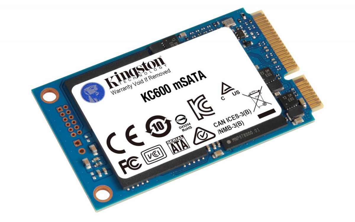 KINGSTON SKC600 1024GB mSATA 550/520 MB/s
