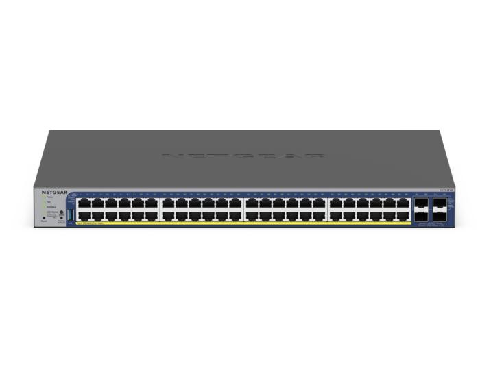 NETGEAR  Smart Switch GS752TXP 48GE PoE+