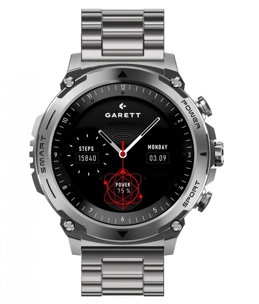 Garett Electronics Smartwatch Garett Atom silver