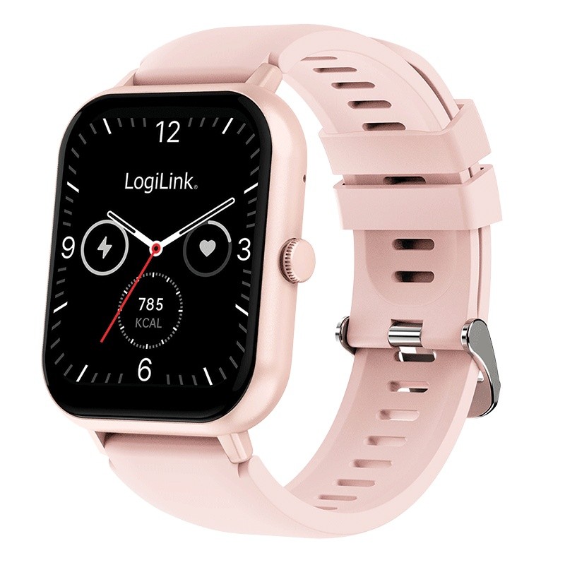 LogiLink  Smartwatch LCD, BT5.2 IP68