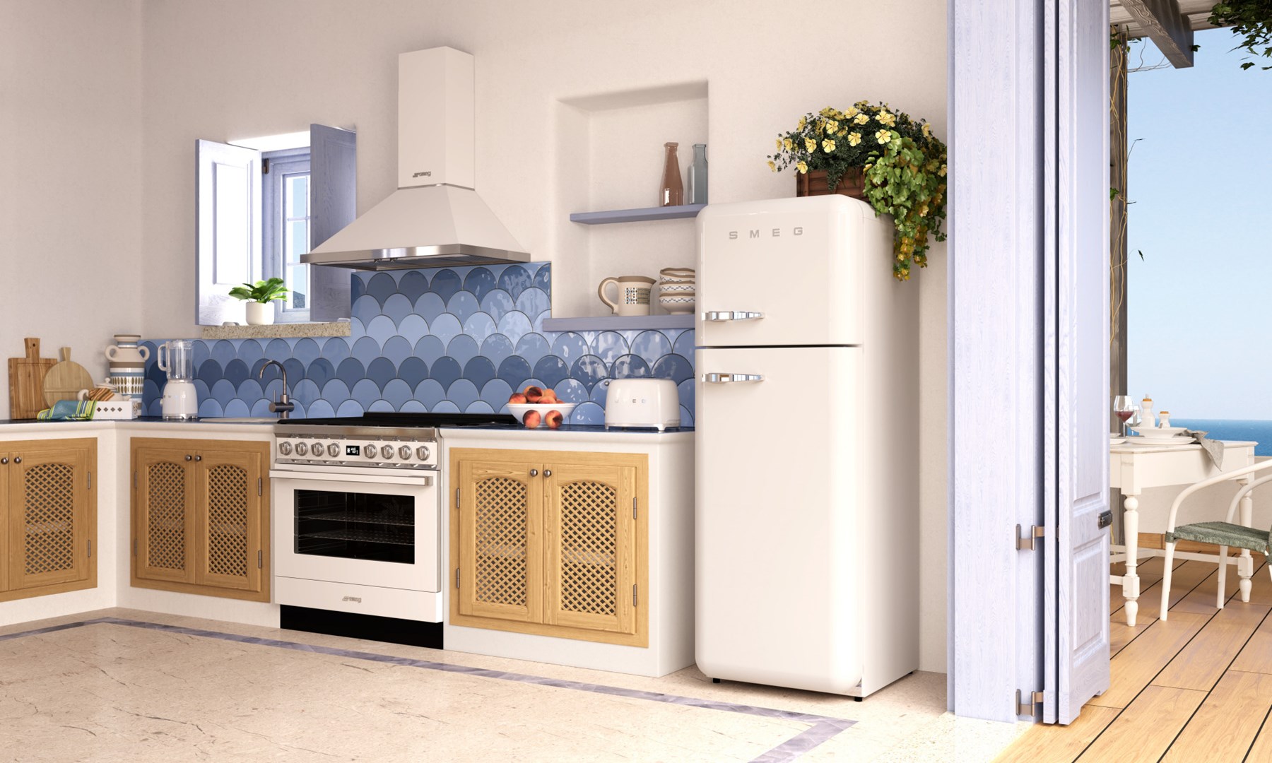 SMEG  Toaster white TSF01WHEU | TSF01WHEU