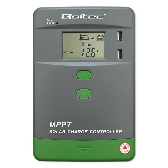 Qoltec Solar charge contorller MPPT 30A