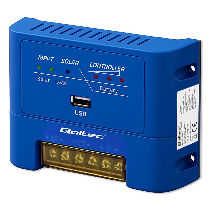 Qoltec Solar charge controller MPPT 15A