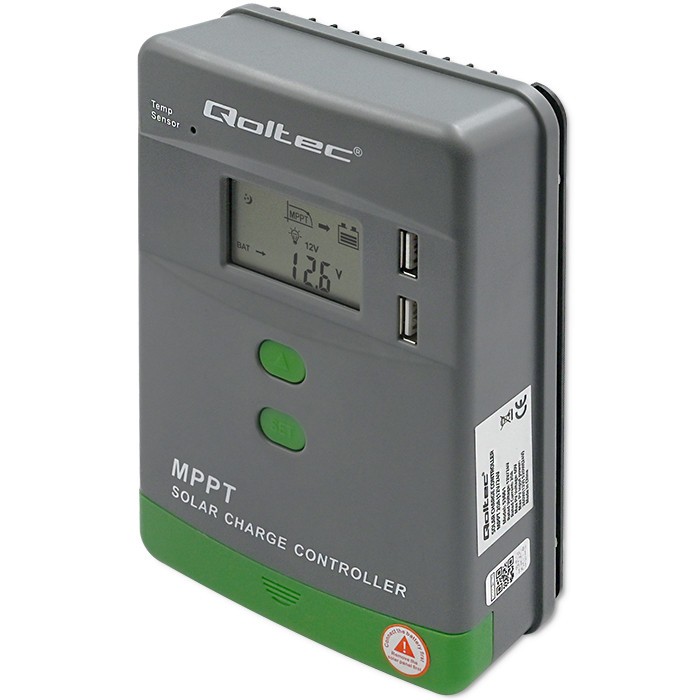 Qoltec  Solar charge controller MPPT 20A