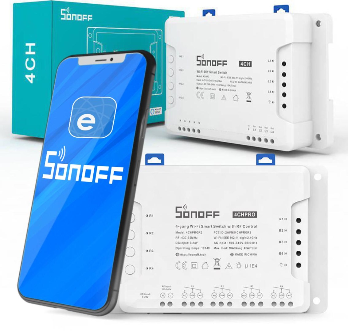 Sonoff  4CHPROR3 electrical switch Smart switch