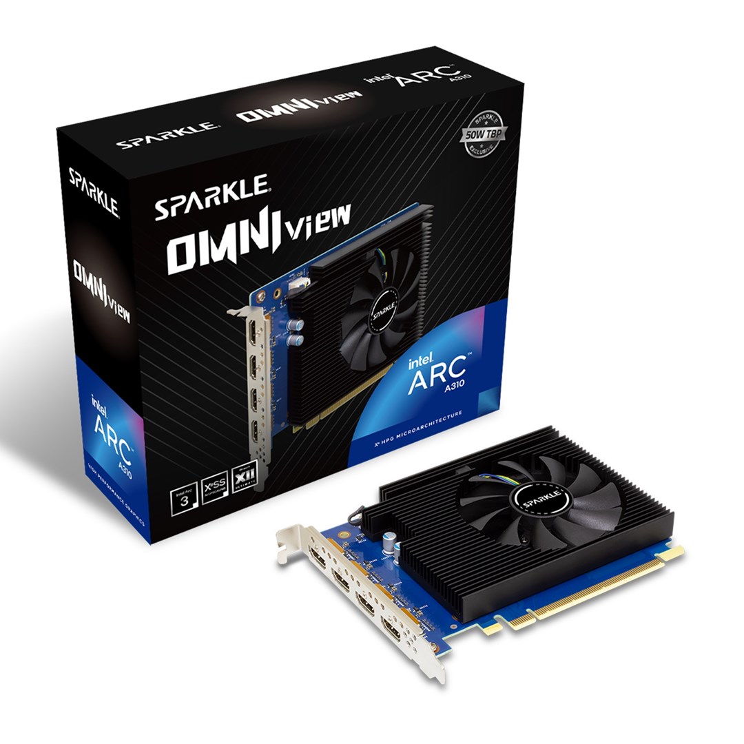 SPARKLE  Intel Arc A310 Omni View