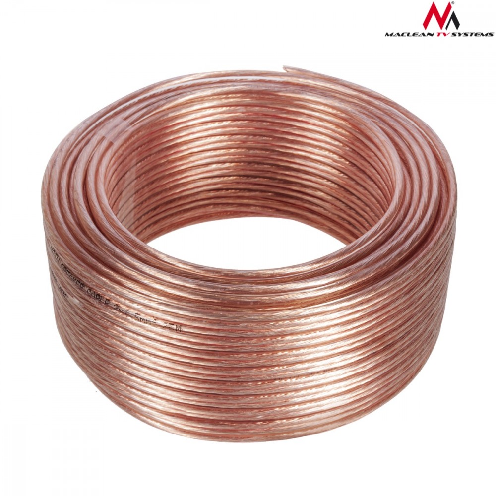 Maclean Speaker cable 100m MCTV-512 2x1