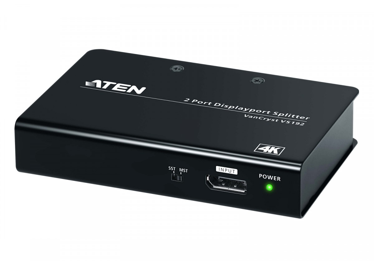 ATEN Splitter 2-Port 4k DisplayPort VS192