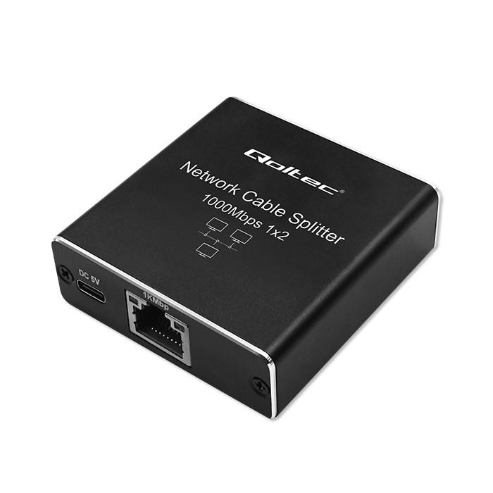 Qoltec  Splitter mini SWITCH 1x2 port