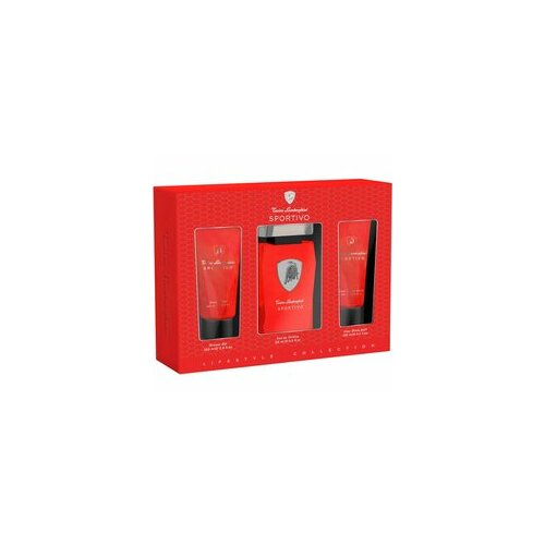 Lamborghini Sportivo Gift set EDT 125