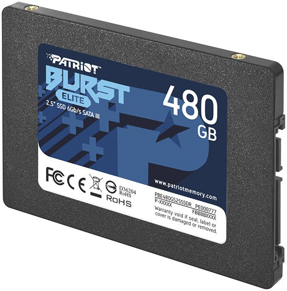 Patriot SSD 480GB Burst Elite 450/320MB/s