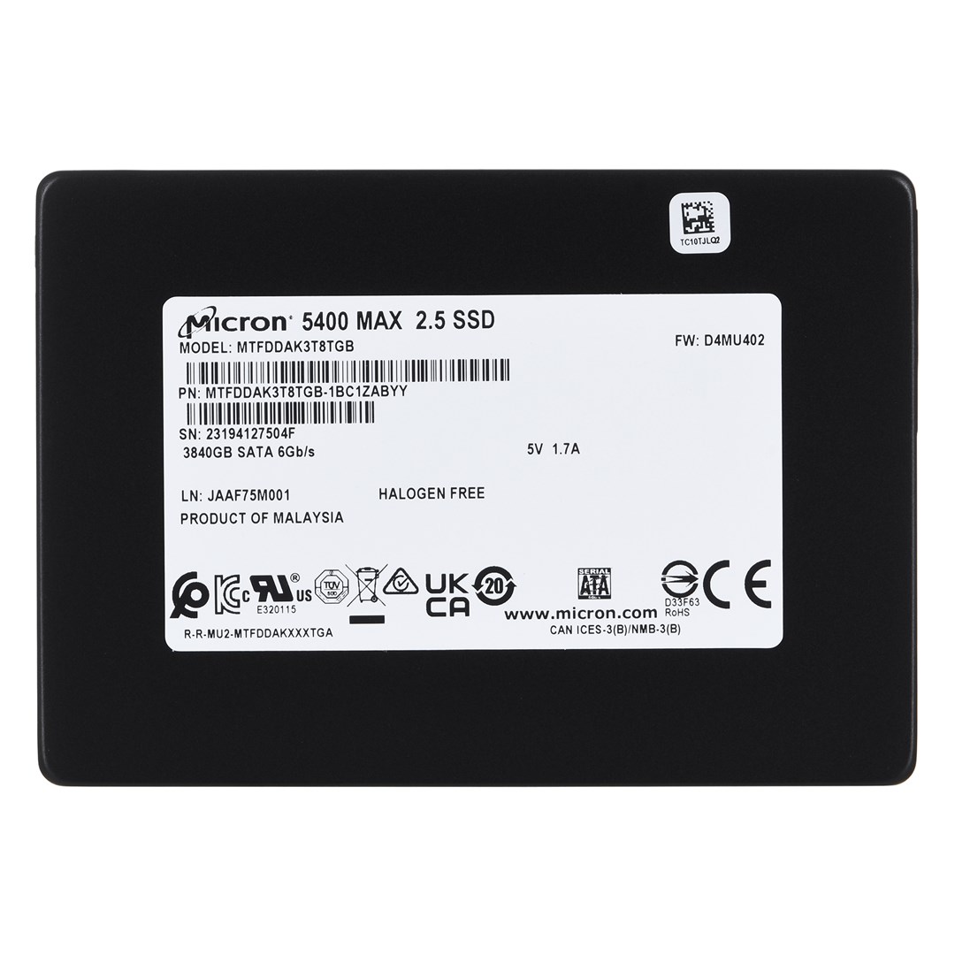 Micron  SSD drive 5400 MAX 3840GB