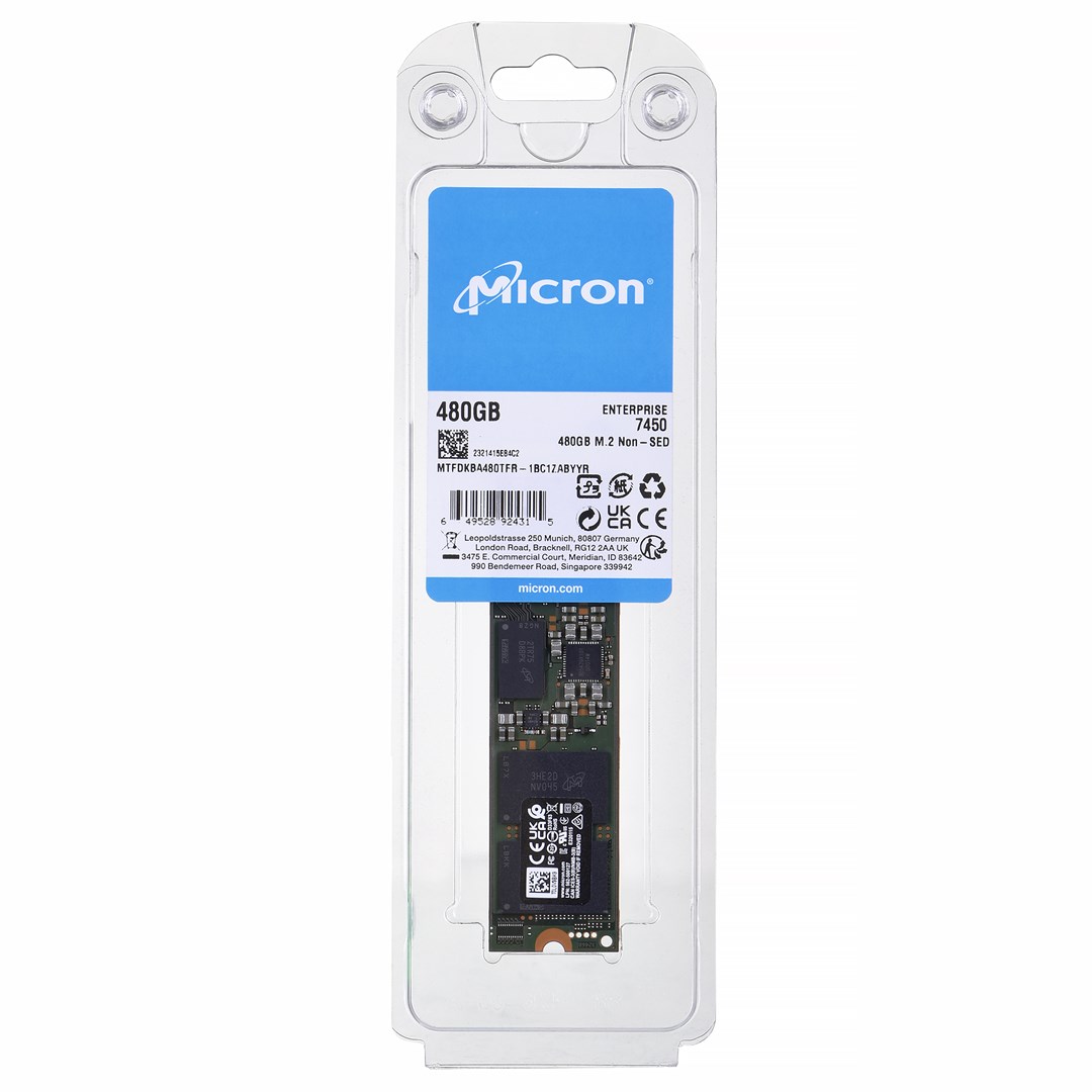 Micron SSD  7450 PRO 480GB M