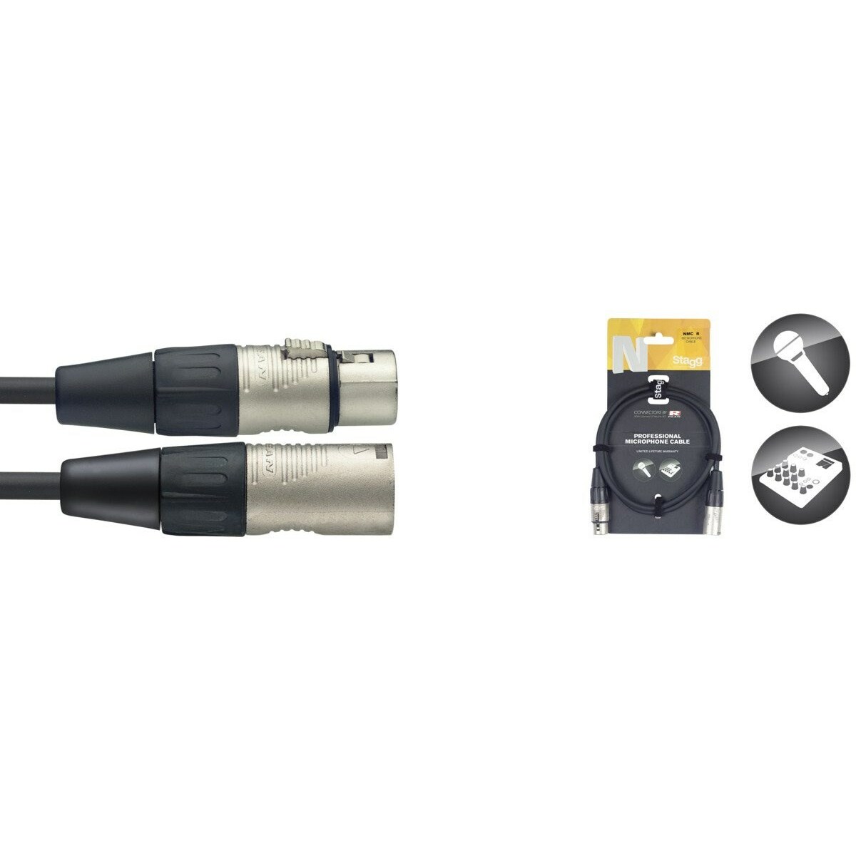 Stagg  NMC20R - kabel mikrofonowy 20m