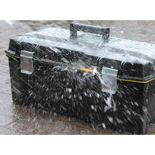 STANLEY  1-93-935 small parts/tool box Black