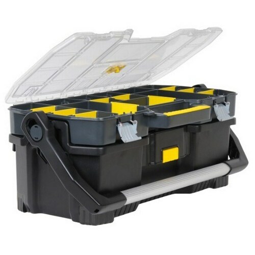 STANLEY  1-97-514 small parts/tool box Black