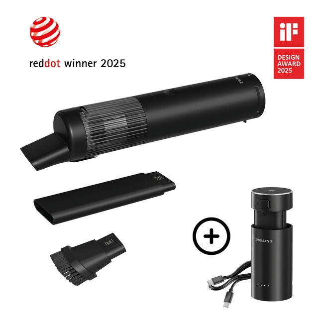 ZWILLING Starter Set: Cordless Vacuum +