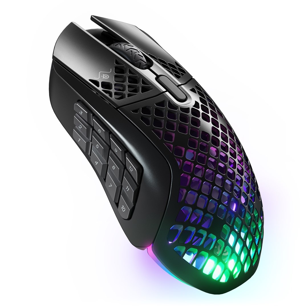 SteelSeries Aerox 9 mouse Gaming Ambidextrous