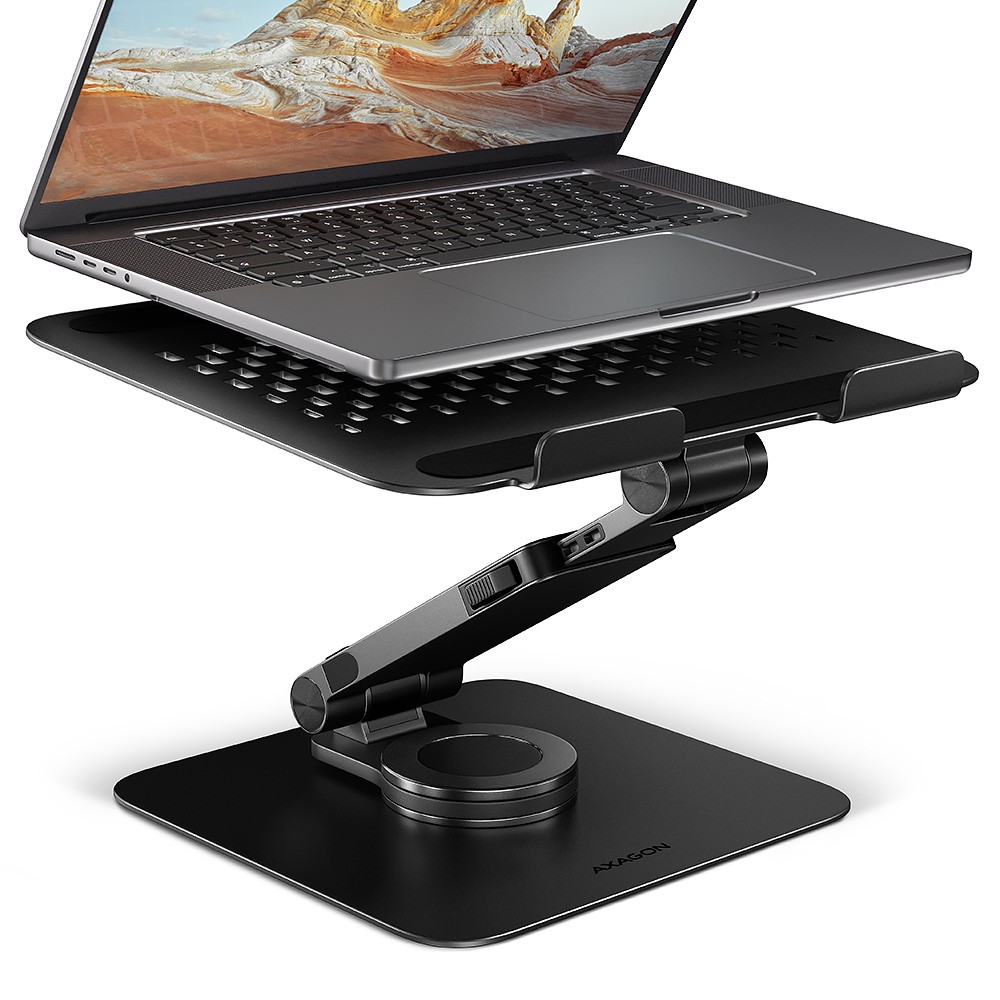 AXAGON  STND-LRB ALU stand for laptops
