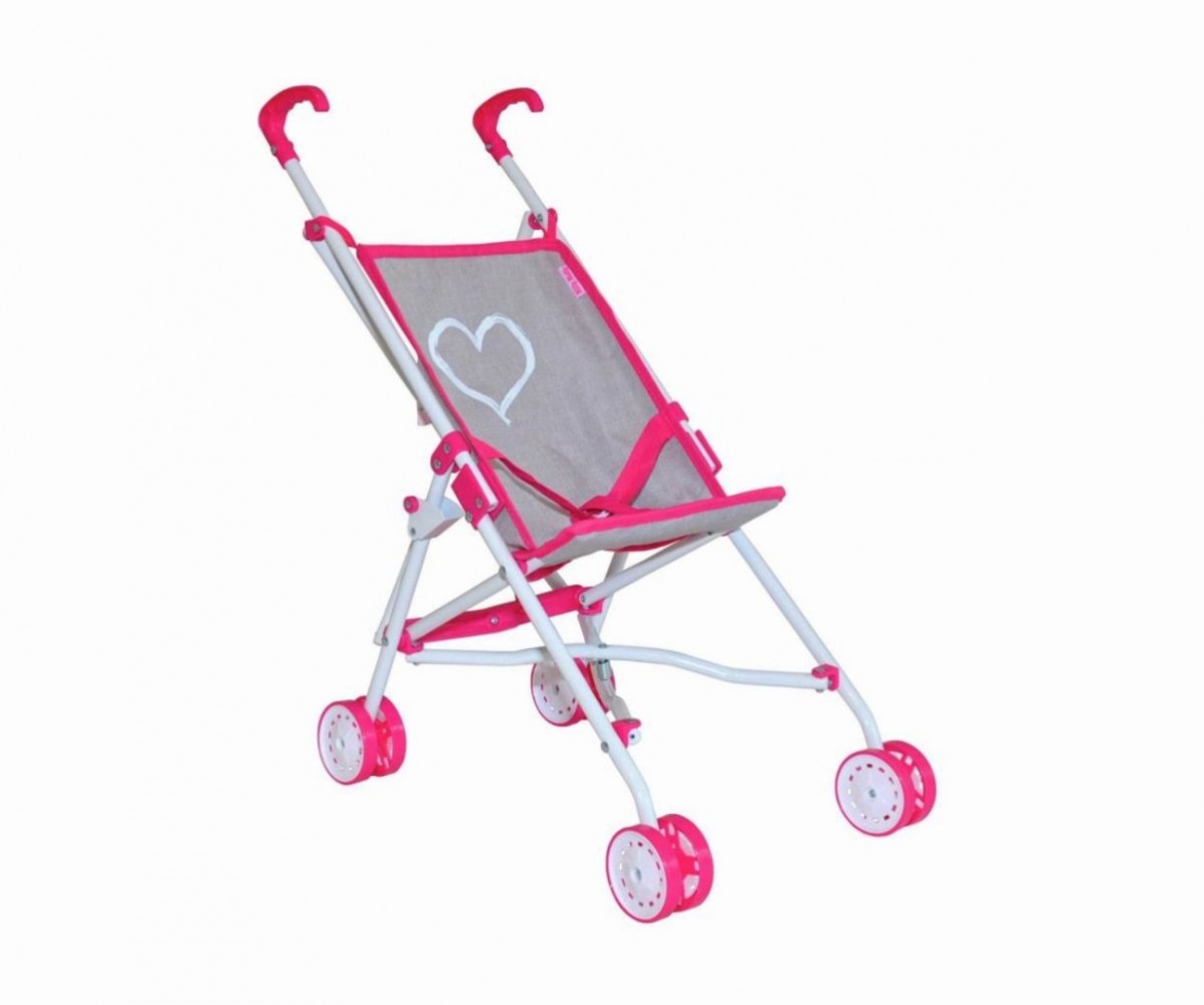 Milly Mally  Stroller Julia Prestige Pink