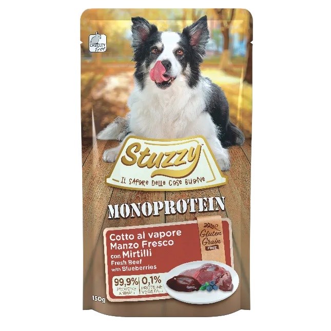 STUZZY Monoprotein Beef with blueberries -