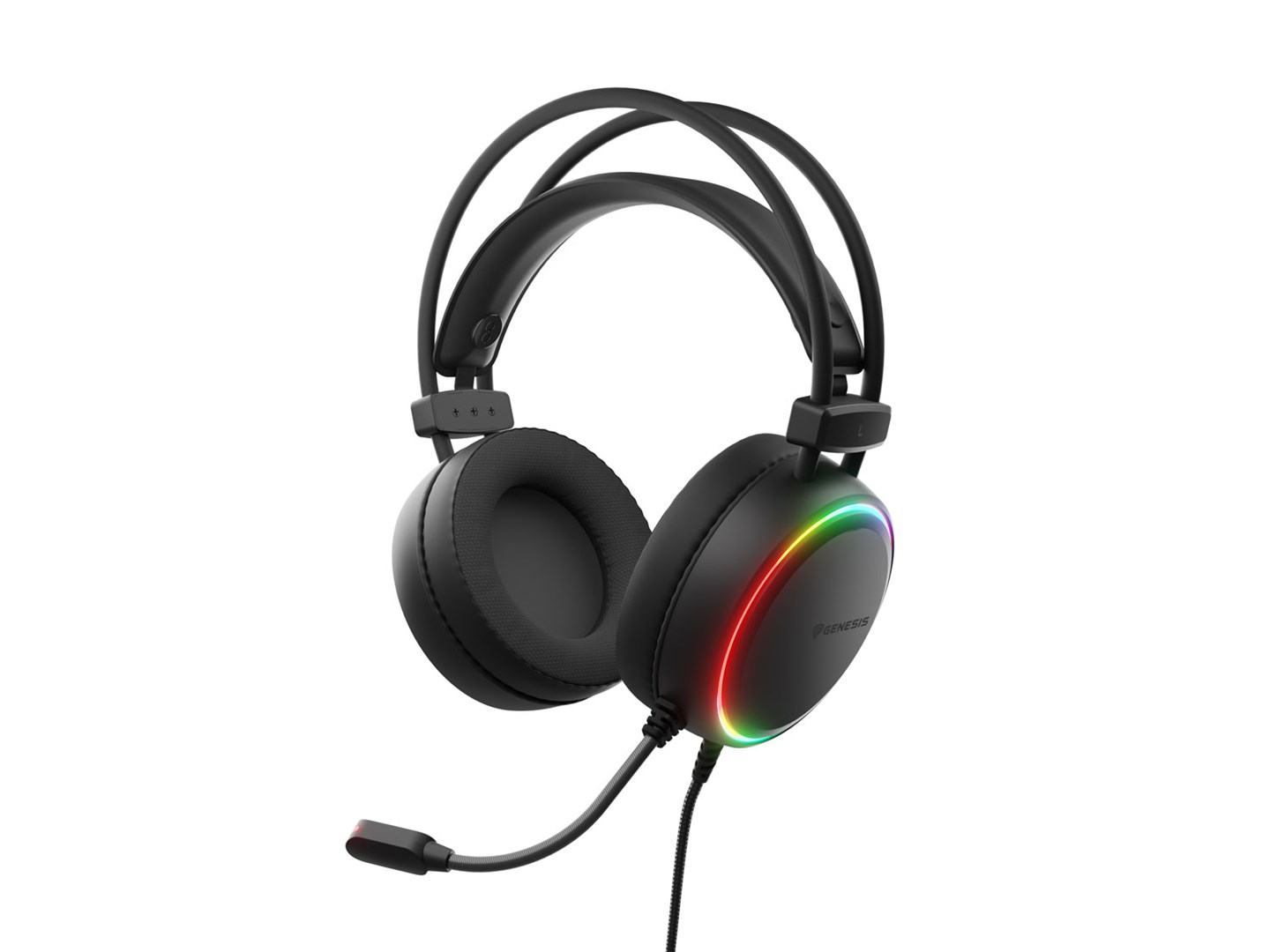 GENESIS SŁUCHAWKI NAUSZNE  NEON 614 RGB