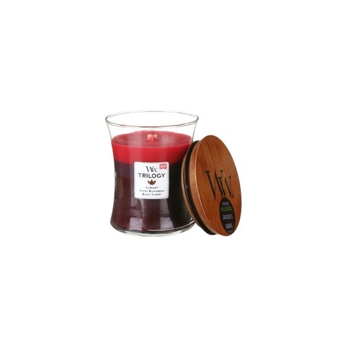 WoodWick Sun Ripened Berries Trilogy Vase
