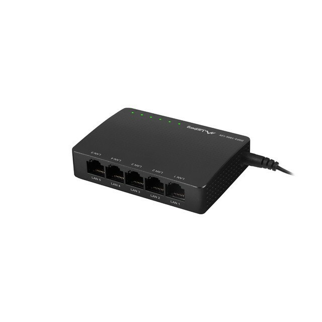 LANBERG Switch 5X 1GB/S GIGABIT 12V