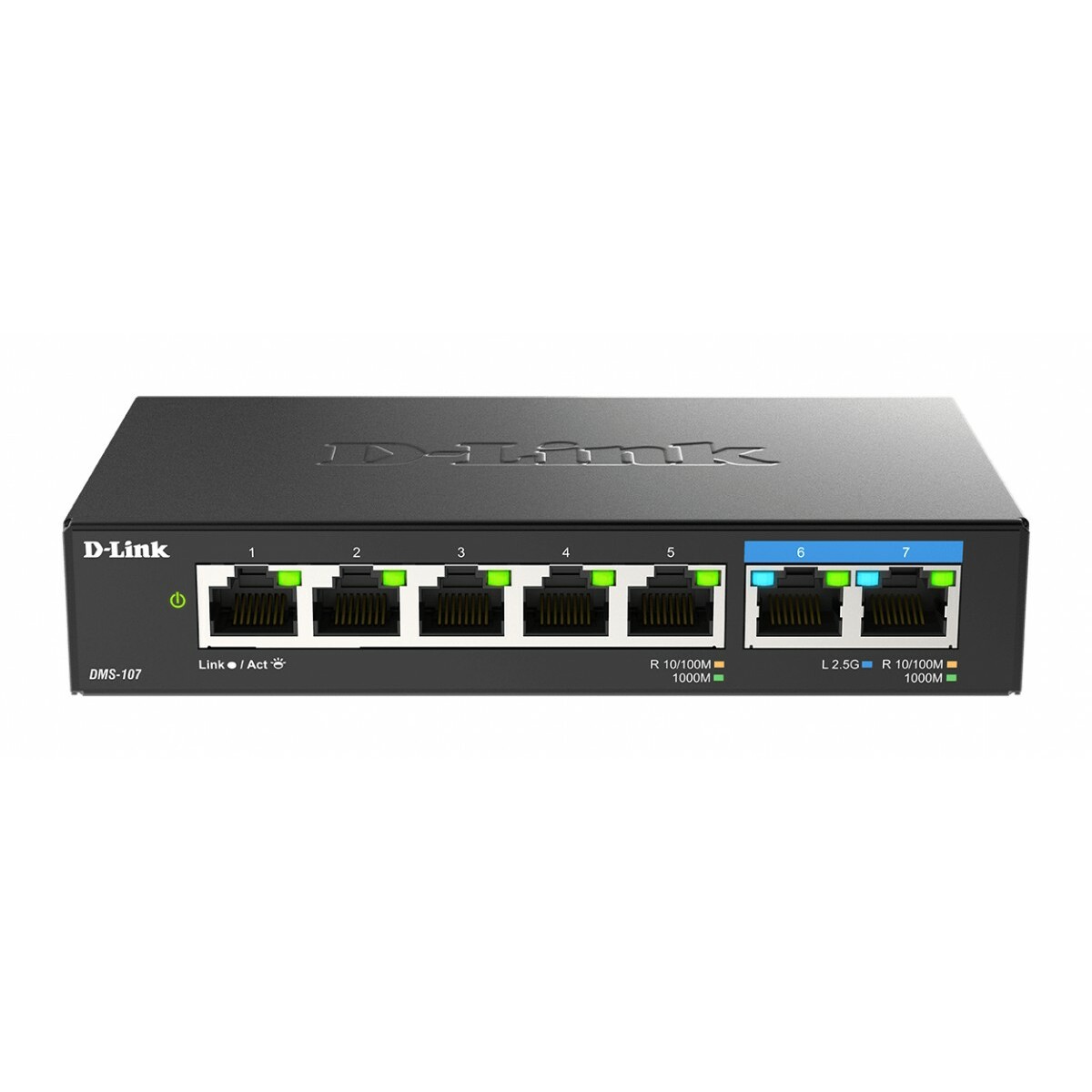D-Link  Switch 7-port 5x1GE 2x2.5GE