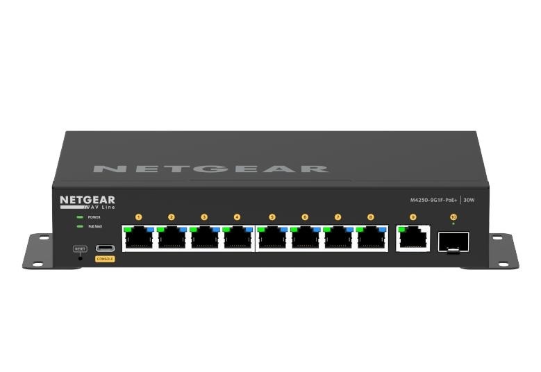 NETGEAR  Switch 8xGE PoE+ 1xSFP GSM4210PD