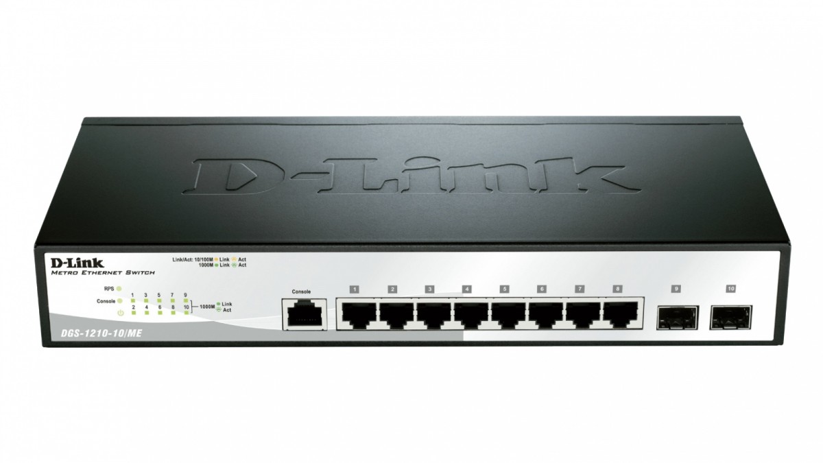 D-Link  Switch DGS-1210-10/ME/E | DGS-1210-10/ME/E |