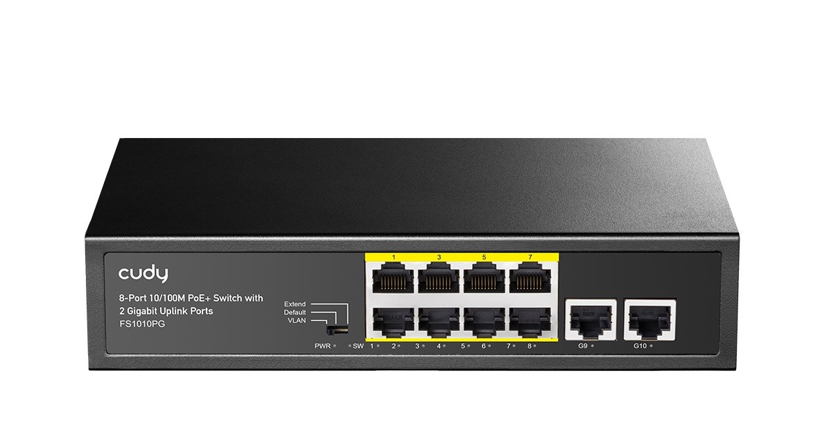 Cudy  Switch FS1010PG 8xFE PoE+ 120W