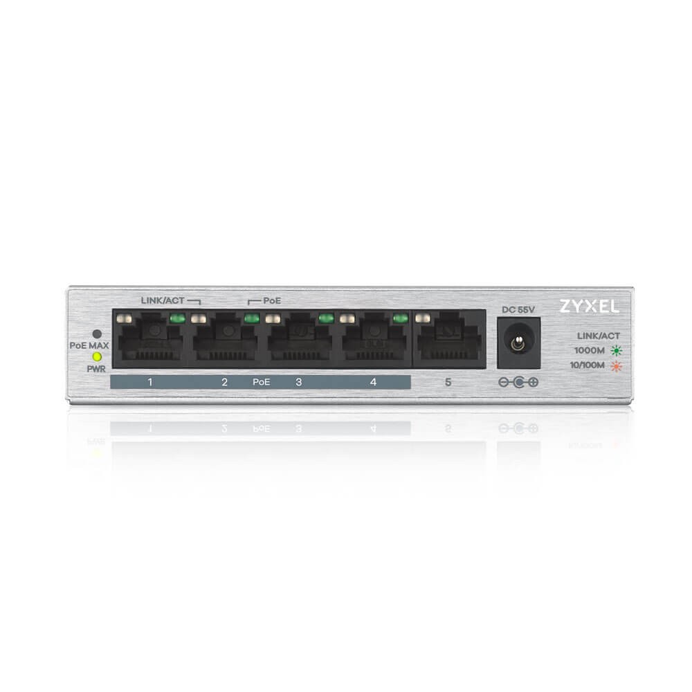 Zyxel  Switch GS1005-HP 5 Port Gigabit