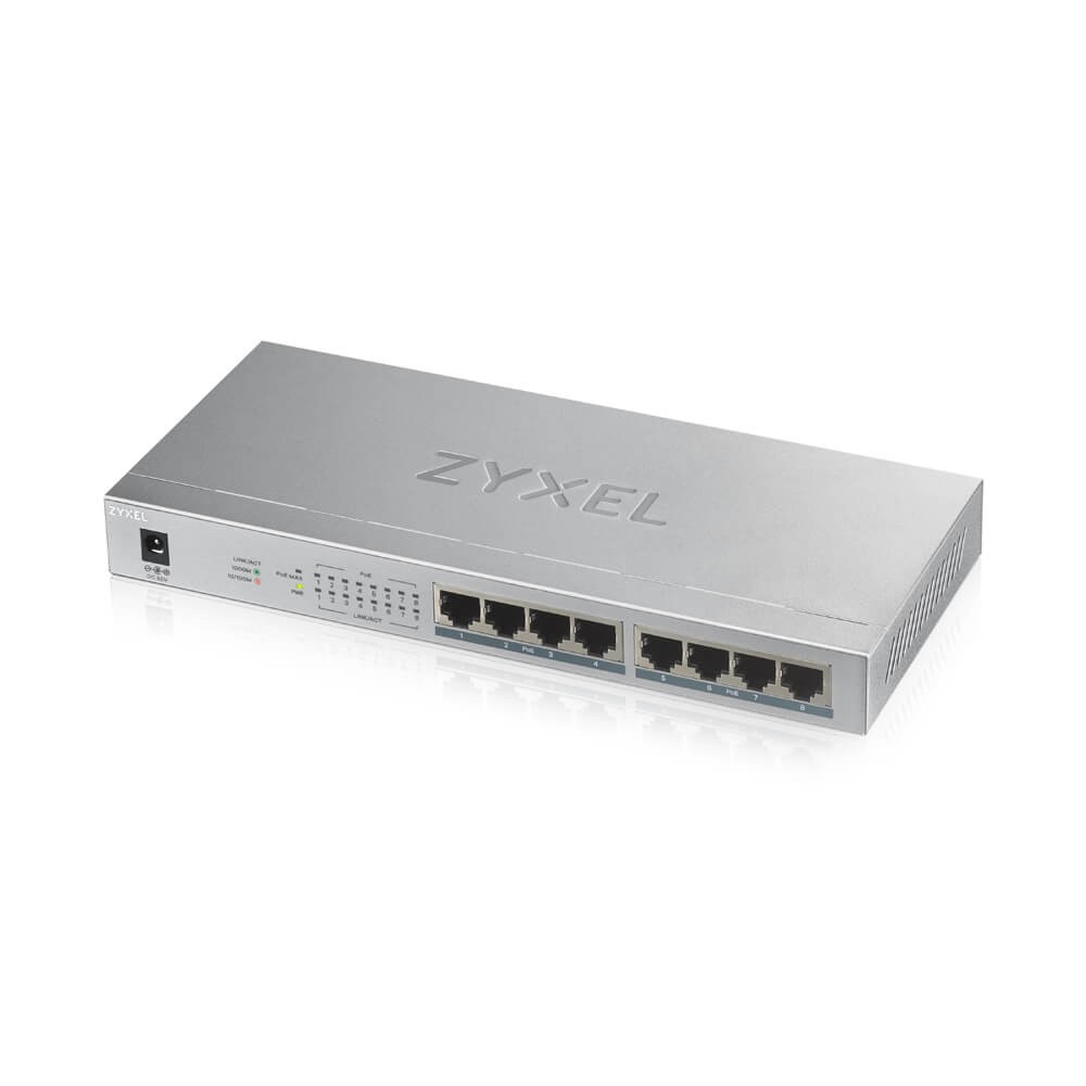 Zyxel  Switch GS1008-HP 8 Port Gigabit
