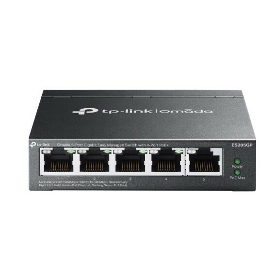 TP-LINK  Switch managed ES205GP Omada 5-Port