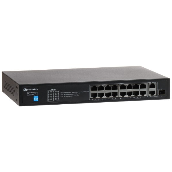 No name Switch PoE GTX-B1-18-16G1SFP/X 16-port