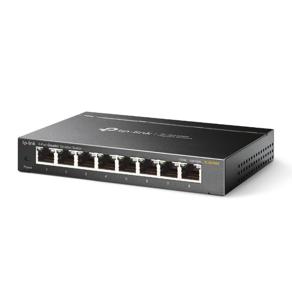 TP-LINK Switch Omada TL-SG108S Black |