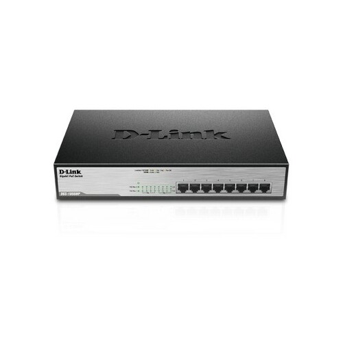 D-Link Switch Unmanaged DGS-1008MP 8xGbE |